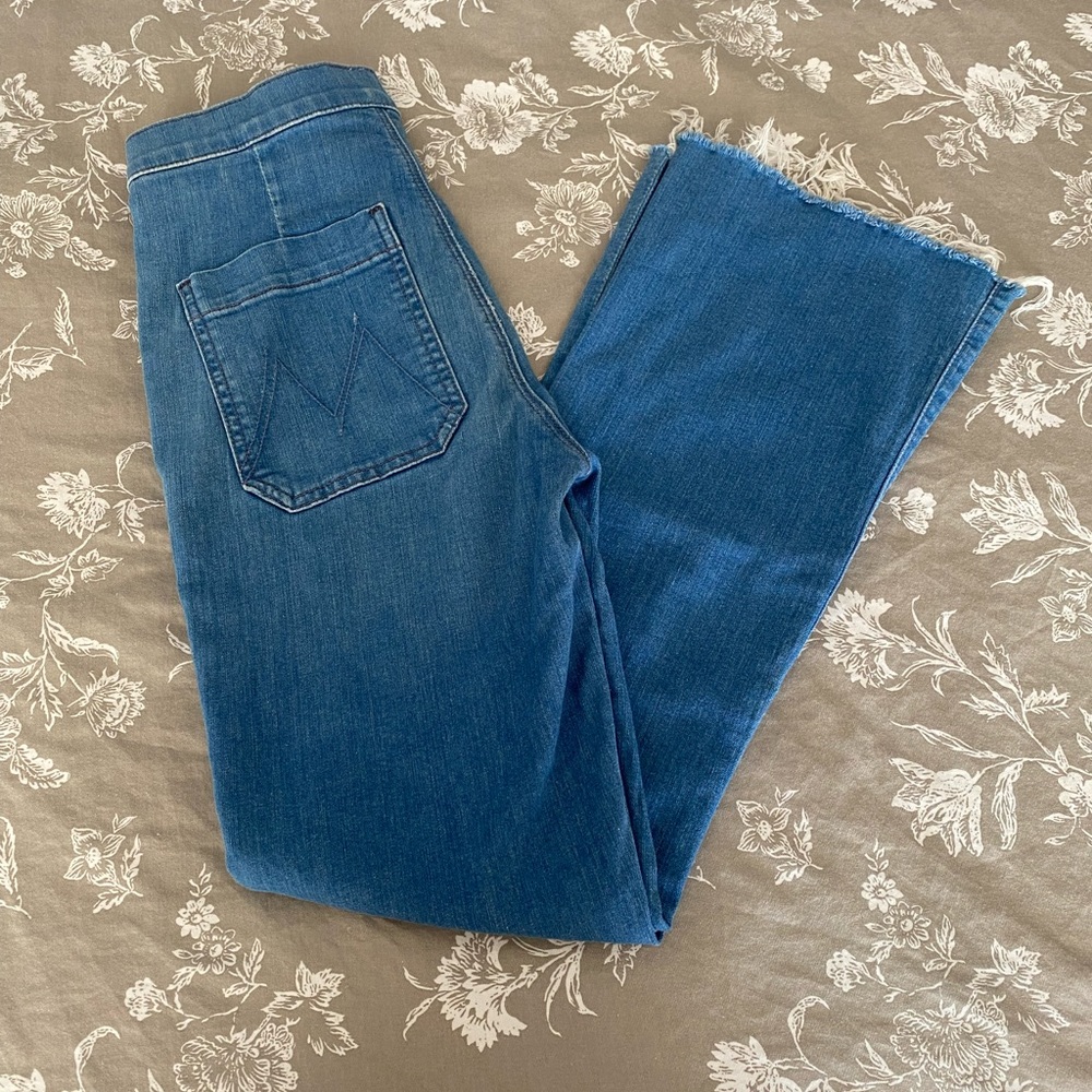 Mother - Vintage 70s frayed hem jeans
